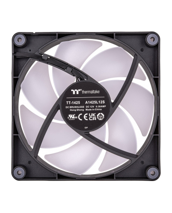 Thermaltake CT120 ARGB Sync PC Cooling Fan, case fan (Kolor: CZARNY, pack of 2, without controller)
