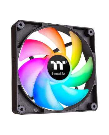 Thermaltake CT120 ARGB Sync PC Cooling Fan, case fan (Kolor: CZARNY, pack of 2, without controller)