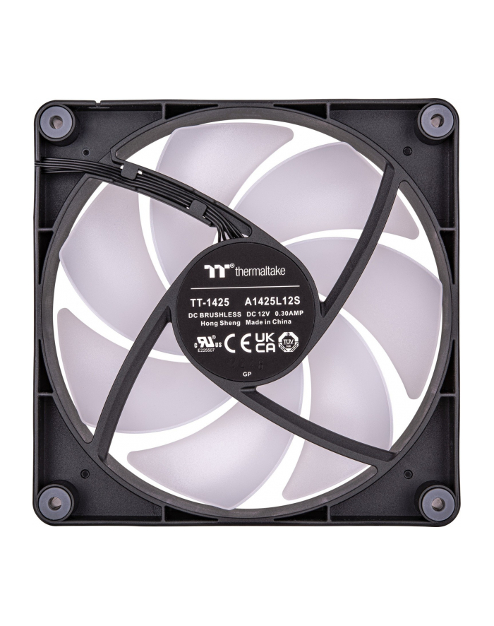 Thermaltake CT120 ARGB Sync PC Cooling Fan, case fan (Kolor: CZARNY, pack of 2, without controller) główny