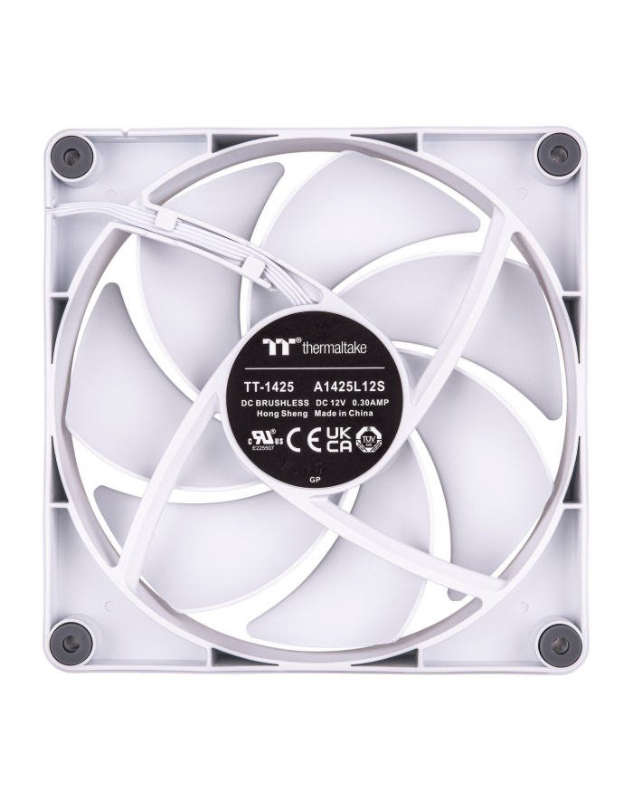 Thermaltake CT140 PC Cooling Fan White, case fan (Kolor: BIAŁY, pack of 2) główny
