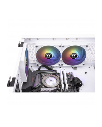Thermaltake CT120 ARGB Sync PC Cooling Fan White, case fan (Kolor: BIAŁY, pack of 2, without controller)