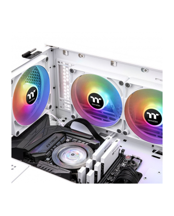 Thermaltake CT120 ARGB Sync PC Cooling Fan White, case fan (Kolor: BIAŁY, pack of 2, without controller)