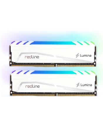 Mushkin DDR4 64GB - 3200 - CL - 14 - Dual-Kit - DIMM - MLB4C320EJJP32GX2, Redline Lumina White, XMP, Kolor: BIAŁY