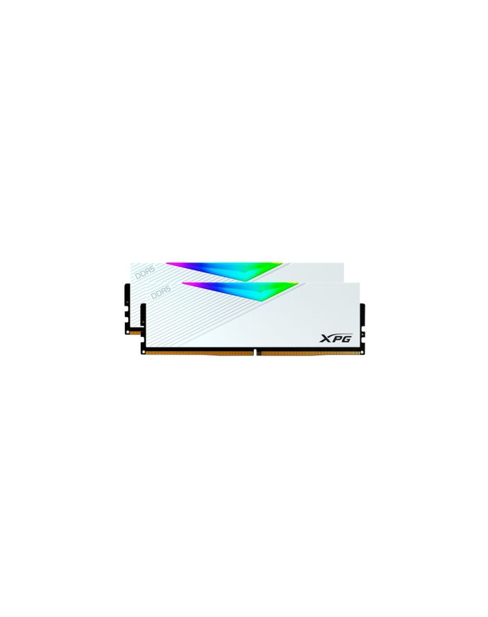 ADATA DDR5 32GB - 6000 - CL - 30 - Dual-Kit - DIMM - AX5U6000C3016G-DCLAR, Lancer RGB, XMP, Kolor: BIAŁY główny