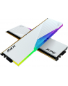 ADATA DDR5 64GB - 6000 - CL - 30 - Dual-Kit - , AX5U6000C3032G-DCLARWH, Lancer RGB, XMP, Kolor: BIAŁY - nr 2