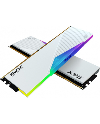 ADATA DDR5 64GB - 6000 - CL - 30 - Dual-Kit - , AX5U6000C3032G-DCLARWH, Lancer RGB, XMP, Kolor: BIAŁY