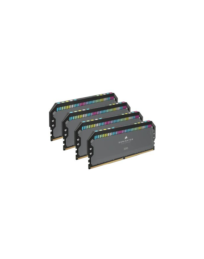 Corsair DDR5 64GB 5600 - CL - Quad-Kit - DIMM, CMT64GX5M4B5600Z36, Dominator Platinum, EXPO, Quad-Kit Kolor: CZARNY główny