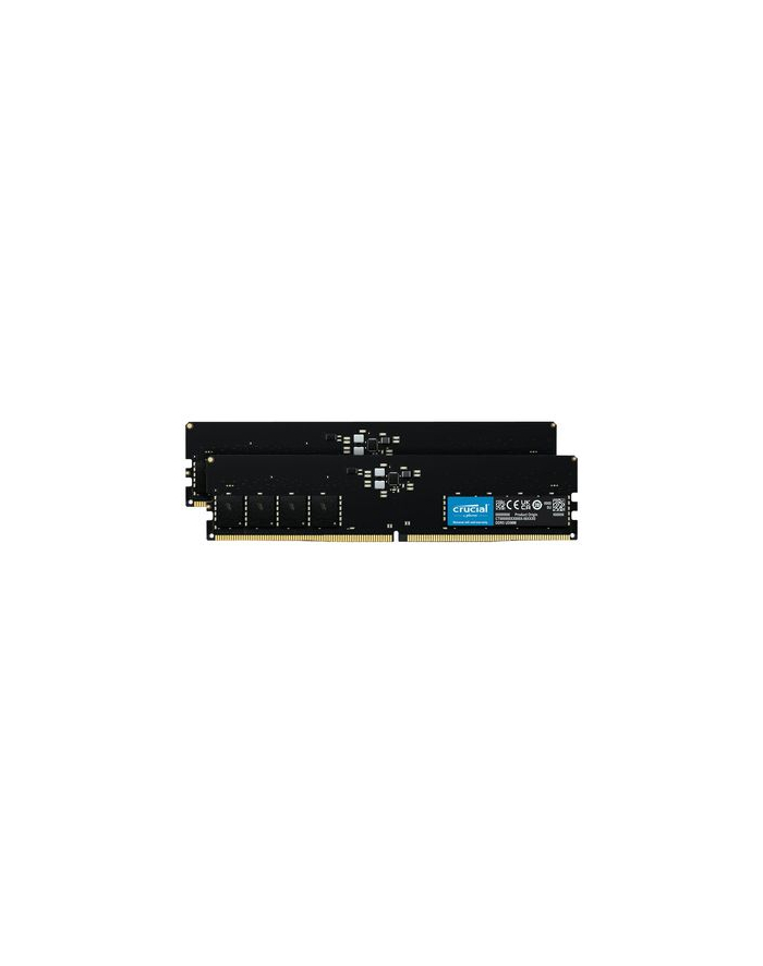 Crucial DDR5 32GB - 5600 - CL - 46 - Dual-Kit - DIMM, CT2K16G56C46U5, Kolor: CZARNY główny