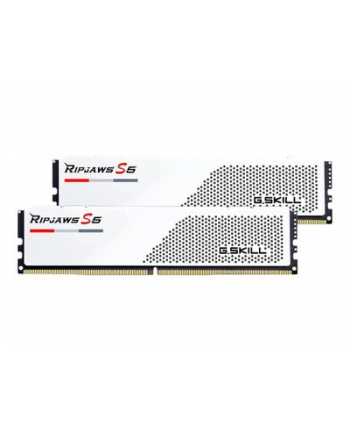 G.Skill DDR5 64GB - 5600 - CL - 28 - Dual-Kit - DIMM - F5-5600J2834F32GX2-R, Ripjaws S5, XMP, Kolor: BIAŁY