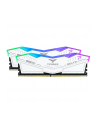 Team Group DDR5 64GB - 6000 - CL - 38 - Dual-Kit - FF4D564G6000HC38ADC01, Delta RGB, XMP, Kolor: BIAŁY - nr 20