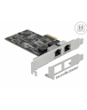 DeLOCK PCI Express x2 Card to 2 x RJ45 2.5 Gigabit LAN RTL8125 LAN Adapter - nr 4
