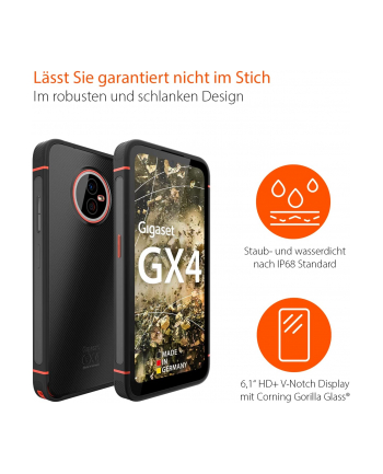Gigaset GX4 64GB, mobile phone (petrol, System Android 12, 4 GB)