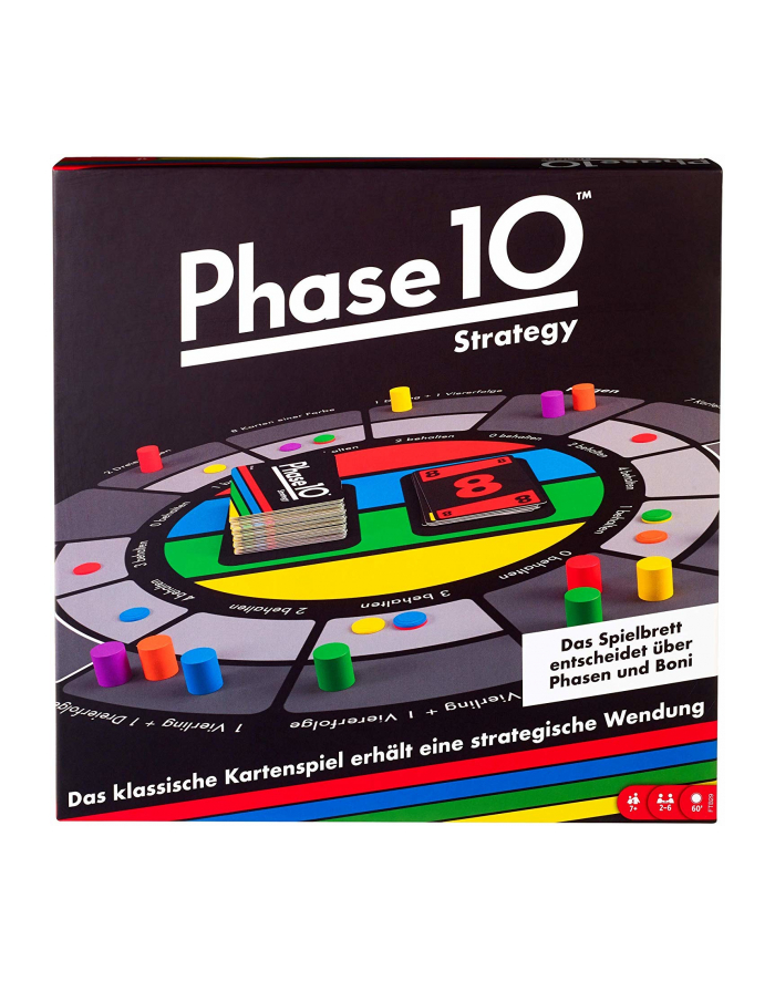 Mattel Games Phase 10 Strategy Board Game główny
