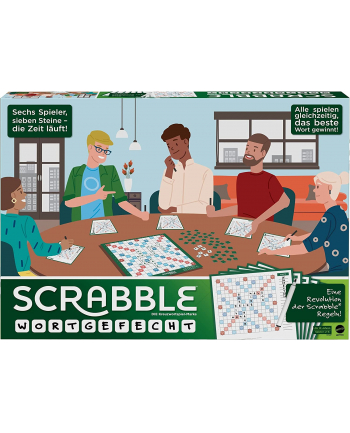 Mattel Games Scrabble Word Battle Board Game