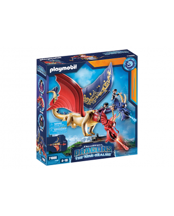 PLAYMOBIL 71080 Dragons: The Nine Realms - Wu ' Wei, construction toy