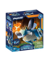 PLAYMOBIL 71082 Dragons: The Nine Realms - Plowhorn ' D'Angelo, Construction Toy (With Crystal Rock to Blow Up) - nr 1