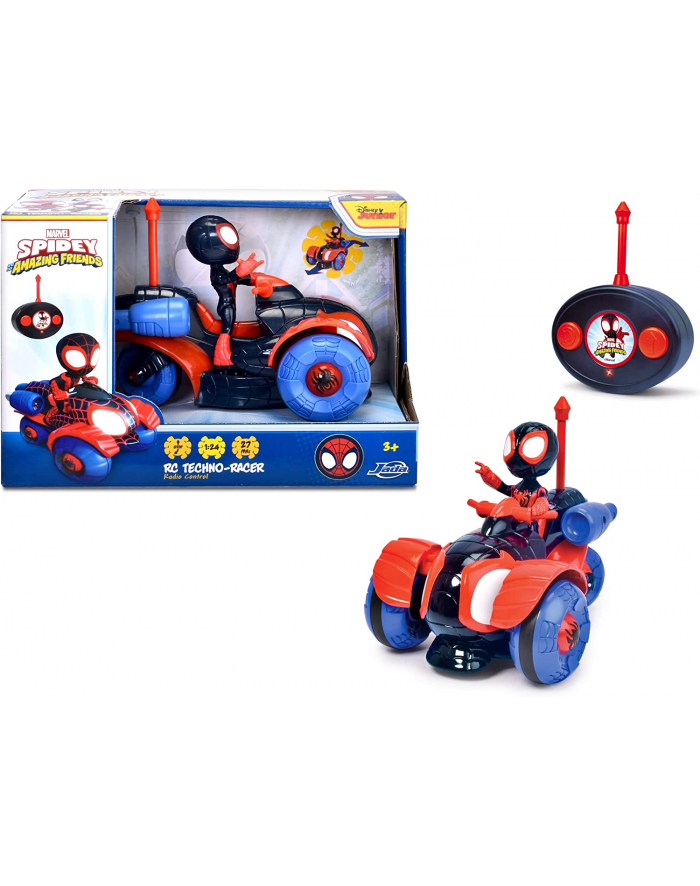 dickie Jada Toys RC Miles Morales Techno Racer Toy Vehicle główny