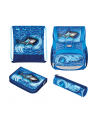 Herlitz Loop Plus Blue Shark, school bag (blue, incl. 16-piece school case, pencil case, sports bag) - nr 5