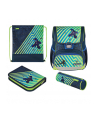 Herlitz Loop Plus Funky Ninja, school bag (green/dark blue, incl. 16-piece pencil case, pencil case, sports bag) - nr 5