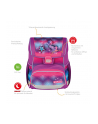 Herlitz Loop Plus Funky Horse, school bag (purple/pink, incl. 16-piece school case, pencil case, sports bag) - nr 3