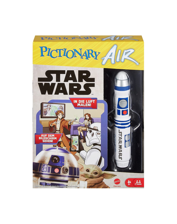 Mattel Games Pictionary Air Star Wars Skill Game główny