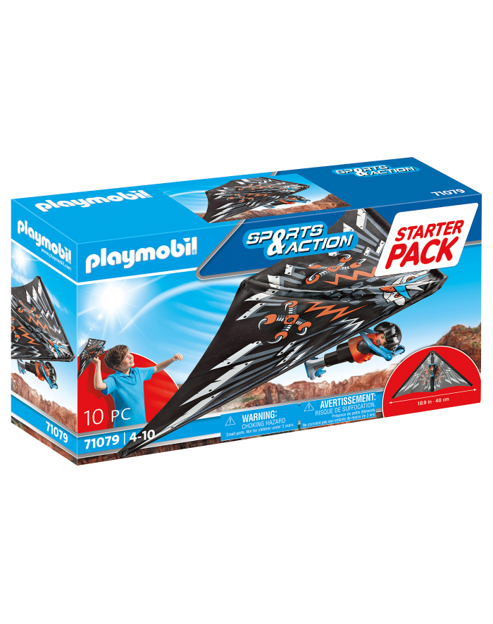PLAYMOBIL 71079 Sports ' Action Starter Pack Hang Glider Construction Toy główny
