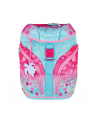 Herlitz SoftLight Plus GreenLine Pink Bubbles, school bag (pink/light blue, incl. filled 16-piece school case, pencil case, sports bag) - nr 26