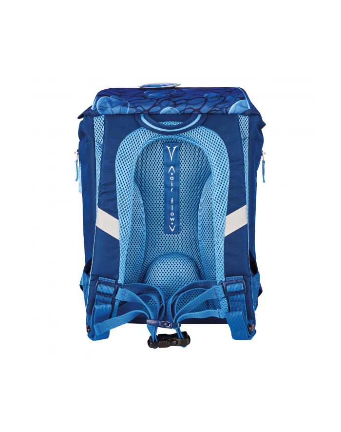 Herlitz SoftLight Plus GreenLine Deep Sea, school bag (blue, incl. filled 16-piece school case, pencil case, sports bag) główny