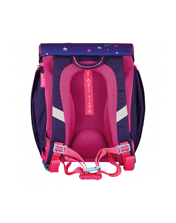 Herlitz FiloLight Plus Pink Stars, school bag (pink/purple, incl. filled 16-piece school case, pencil case, sports bag) główny