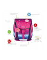 Herlitz FiloLight Plus Pink Stars, school bag (pink/purple, incl. filled 16-piece school case, pencil case, sports bag) - nr 3