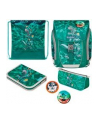 Herlitz FiloLight Plus Heavy Metal, school bag (green/grey, incl. filled 16-piece school case, pencil case, sports bag) - nr 31