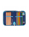 Herlitz FiloLight Plus Deep Sea, school satchel (dark blue/neon blue, incl. filled 16-piece school case, pencil case, sports bag) - nr 1