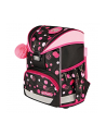 Herlitz UltraLight Plus Cats ' Dots, school bag (pink/brown, incl. 16-piece school case, pencil case, sports bag) - nr 12