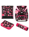 Herlitz UltraLight Plus Cats ' Dots, school bag (pink/brown, incl. 16-piece school case, pencil case, sports bag) - nr 13