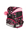 Herlitz UltraLight Plus Cats ' Dots, school bag (pink/brown, incl. 16-piece school case, pencil case, sports bag) - nr 24