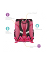 Herlitz UltraLight Plus Cats ' Dots, school bag (pink/brown, incl. 16-piece school case, pencil case, sports bag) - nr 3