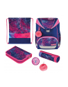 Herlitz UltraLight Plus Tropical Chill, school bag (pink/blue, incl. 16-piece pencil case, pencil case, sports bag) - nr 29