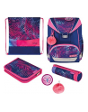 Herlitz UltraLight Plus Tropical Chill, school bag (pink/blue, incl. 16-piece pencil case, pencil case, sports bag) - nr 33