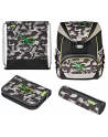 Herlitz UltraLight Plus Camo Dragon, school bag (grey/brown, incl. 16-piece pencil case, pencil case, sports bag) - nr 14