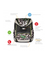 Herlitz UltraLight Plus Camo Dragon, school bag (grey/brown, incl. 16-piece pencil case, pencil case, sports bag) - nr 3