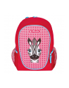 Herlitz Rookie Cute Animals Zebra, backpack (red/pink) - nr 1