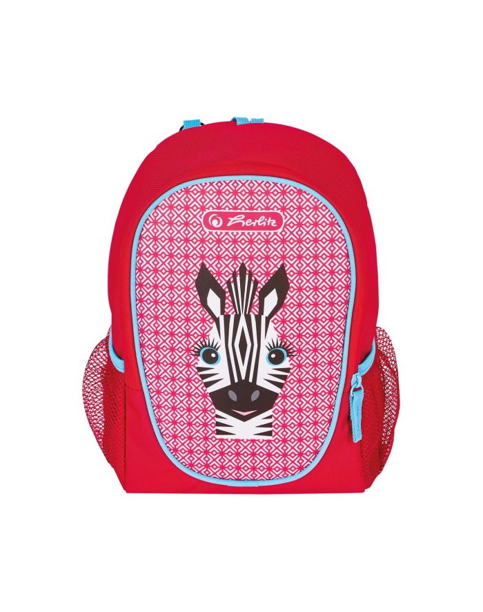 Herlitz Rookie Cute Animals Zebra, backpack (red/pink) główny