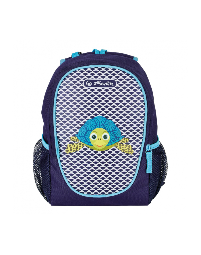 Herlitz Rookie Cute Animals Turtle, backpack (purple/neon blue) główny