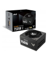 ASUS TUF Gaming 750W Gold, PC power supply (Kolor: CZARNY, 4x PCIe, cable management, 750 watts) - nr 127