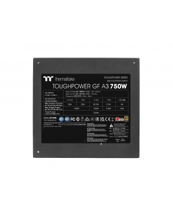 Thermaltake TOUGHPOWER GF A3 Gold 750W - TT Premium Edition, PC power supply (Kolor: CZARNY, cable management, 750 watts)