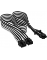 Corsair Premium Sleeved PCIe 5.0 12VHPWR PSU adapter cable (Kolor: CZARNY/Kolor: BIAŁY, 50cm) - nr 2