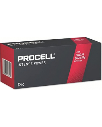 Duracell Procell Alkaline Intense Power D, 1.5V, battery (10 pieces, D mono)