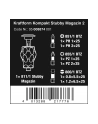 Wera Kraftform compact stubby magazine 2 bit set (Kolor: CZARNY/green, 7 pieces) - nr 2