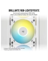 Corsair iCUE AF140 RGB ELITE 140 mm PWM, case fan (Kolor: BIAŁY, 2-pack, incl. controller) - nr 13