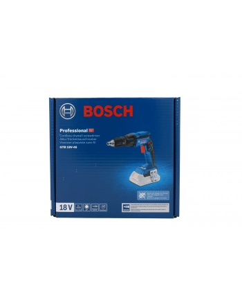 bosch powertools Bosch cordless drywall screwdriver GTB 18V-45 Professional solo (blue/Kolor: CZARNY, without battery and charger)